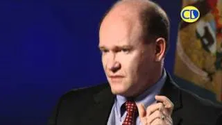 Senator Chris Coons talks with Content Delaware