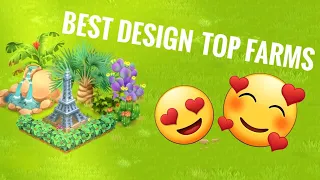 HAY DAY Beautiful farm design. TOP FARMS 3