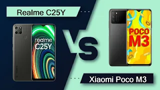 Realme C25Y Vs Xiaomi Poco M3 - Full Comparison [Full Specifications]