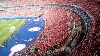 National Anthem of Austria performed by fans euro 2016