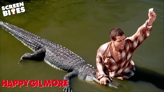 The Iconic Alligator Scene | Happy Gilmore (1996) | Screen Bites