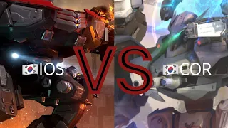 War Robots 한국 IOS 연합 VS 한국 COR 소대 (Korea IOS Union VS Korea COR Squad)