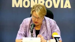 UN Envoy Løj Reports on Extension of UNMIL Mandate; Urges Peaceful, Non-Violent Elections