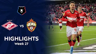Highlights Spartak vs CSKA (1-0) | RPL 2020/21