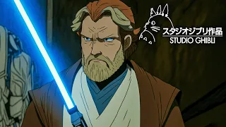 Star Wars as a 80's Anime Film by Studio Ghibli