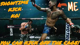 UFC 5 SHOWTIME KICKS TUTORIAL!!!😱😮‍💨 (SUPER EASY)