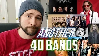 Describing 40 Bands in 1 Sentence or Less #2 | Mike The Music Snob Reacts