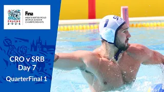 Re-LIVE | QuarterFinal 1- Day 7 | FINA World Men's Junior Water Polo Championships 2021