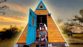 Everything You Need to Build This $5,000 A-Frame Cabin