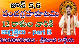 JUNE 5 PANCHA GRAHA KUTAMI Sreenivasa Gargeya 9348632385