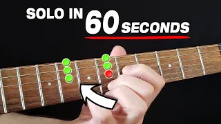 The PERFECT Pentatonic Solo in 60 Seconds Flat! (NO MISTAKES!)