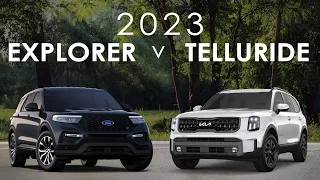 2023 Ford Explorer vs Kia Telluride