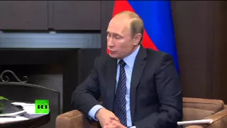 Владимир Путин встречается с королем Иордании Абдаллой II Бен Аль Хусейном