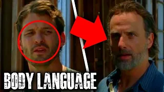Body Language Analyst Reacts To “I’ll Knock Your Teeth Out” Scene | The Walking Dead