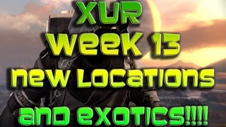 Destiny - Xur Location and Exotic and Weapons Tips December 5 (Week 13)