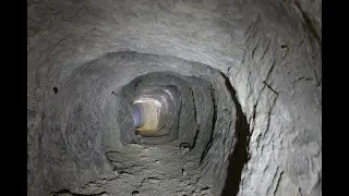 Tunnel de sape allemand G24 WW1 numérisé en 3D