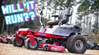 FIXING up a $100 ZERO TURN MOWER