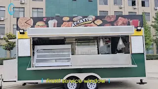 Overview of 16 ft Pizza Food Trailer From Camp Company