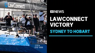 LawConnect wins line honours victory in Sydney to Hobart yacht race | ABC News