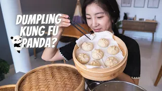 Dumpling Kung Fu Panda?🐼😁ㅣ Xiaolongbao