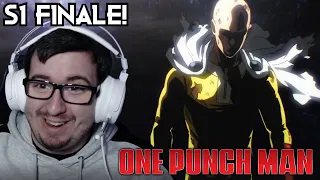 SAITAMA VS BOROS! ONE PUNCH MAN EPISODE 12 REACTION! "THE STRONGEST HERO"