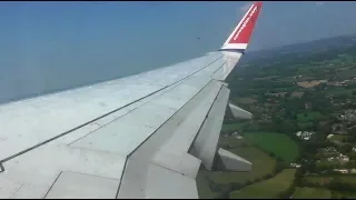 Norwegian Boeing 737-800 | London Gatwick to Stockholm Arlanda *Full Flight*