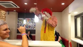 Ronald Mcdonald is telling the truth about burger king.