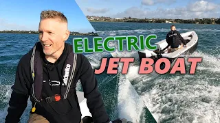 I took a ZeroJet electric jet boat for a blast!