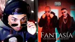 Alex Sensation, Bad Bunny - Fantasía (Video Oficial) Reaccion