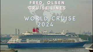 Fred. Olsen 2024 World Cruise