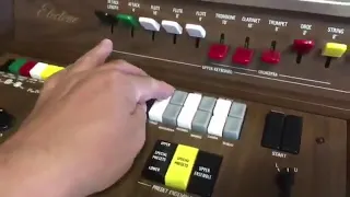 Technical test of vintage organ Yamaha Electone B-55N model