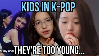 Minors in Kpop... (this is not okay)