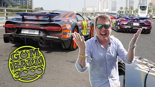CHASING GUMBALL 3000 HYPERCARS! My First Day on the Middle East Rally
