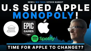 U.S Smart Decision To Sues Apple For illegal Monopoly Over App Store Fee and iMessage!