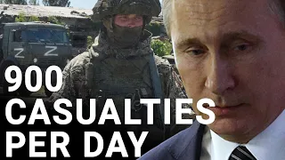 Putin losing 900 men per day as US aid expected to bring more Russian casualties | Michael Clarke