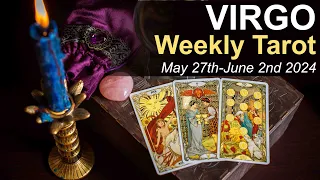 Virgo Weekly Tarot Reading "Incoming Decision Virgo" May 27th to June 2nd 2024 #weeklyreading