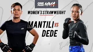 DEDE DINA MARIANA VS MANTILI GEA | |FULL FIGHT ONE PRIDE MMA 71 LOCAL PRIDE #6 BANDUNG