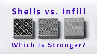 How To Make STRONGER 3D Prints: Shells Vs. Infill | Additive Manufacturing Podcast