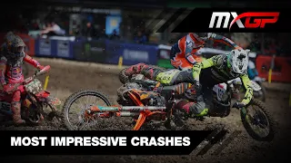 Most Impressive Crashes of 2023 | EP.1 MX2 |  #MXGP #Motocross