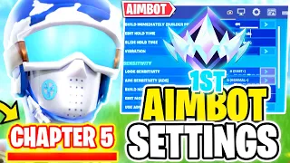 *NEW* #1 RANKED Controller Settings That Give AIMBOT 🎯😈 (500% Aim Assist✅)