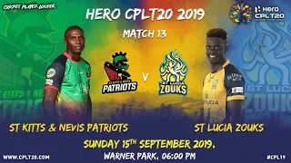 Match 13 Highlights | #SKPvSLZ | #CPL19