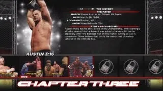 WWE'13: Attitude Era Mode - Austin 3:16 Ep.3: Steve Austin vs. Shawn Michaels WrestleMania 14