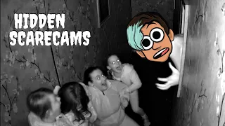 👻 2022 Haunted House - Hidden Scare Cam Reactions - Lehman Manor🎃