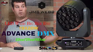 Shehds JMS WEBB LED Wash Big Bee Eye 19X20W RGBW Moving Head