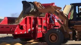 Rotochopper B-66T Grinding High-Moisture Shell Corn