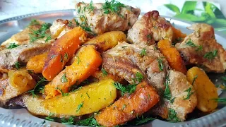 Жаркое с тыквой, цыганка готовит. Мясо с тыквой и картошкой. Gipsy cuisine.🥩🥔🍖