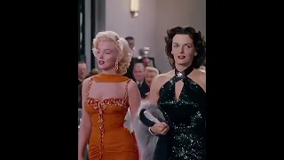 مارلين مونرو و جين راسل ايقونة السينما في الخمسينيات