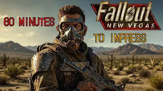 FALLOUT NEW VEGAS Has 60-Minutes To Impress Me (Intelligence 1 Strength 10 Gameplay)