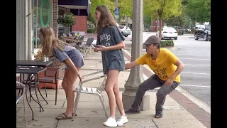 Chair Pulling Prank in Nashville!!!