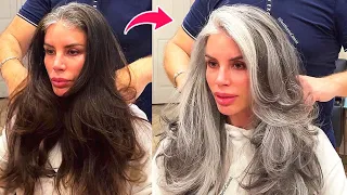 Gray Hair Don't Care – 7 Amazing Gray Hair Transformation
